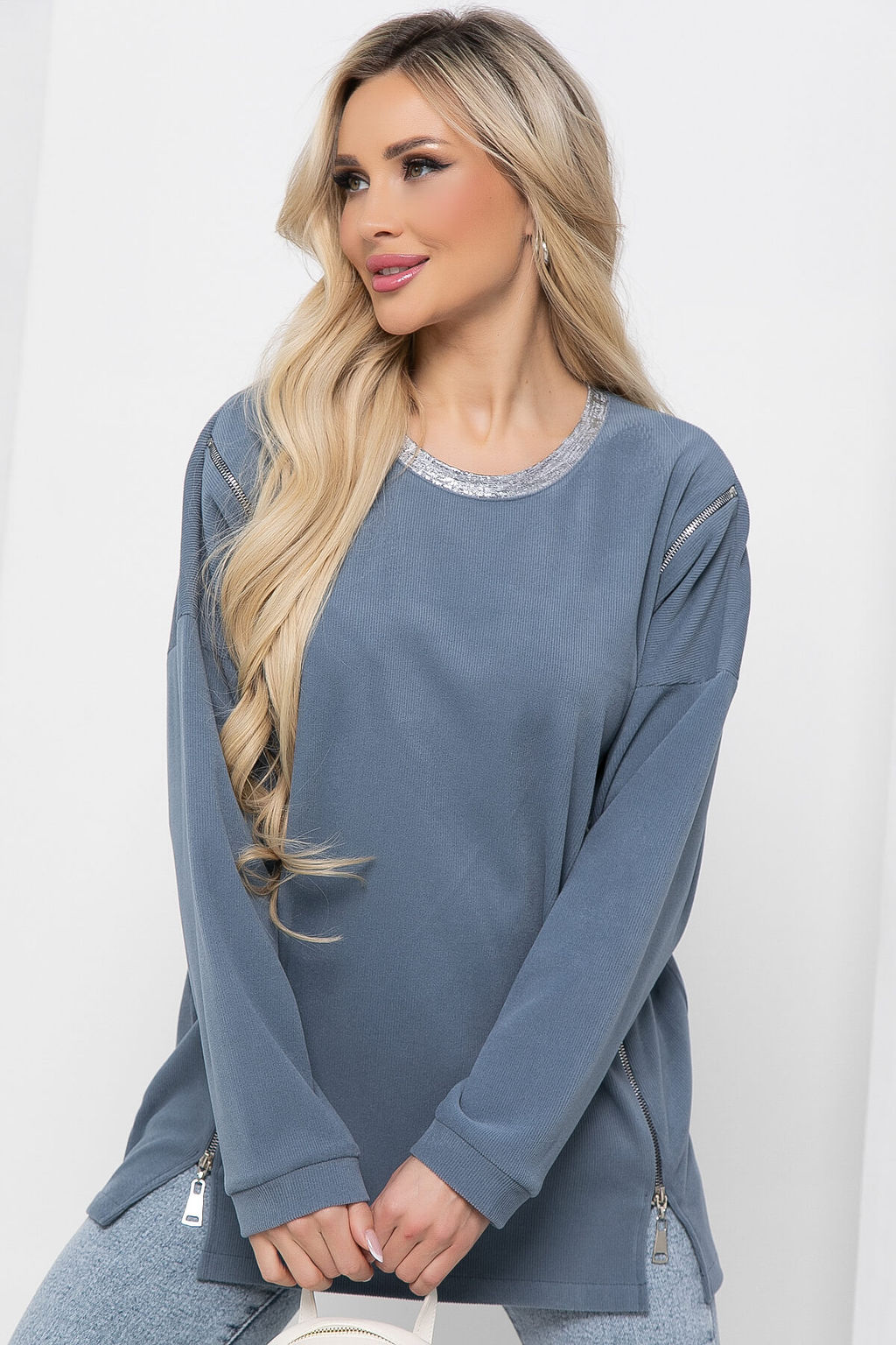 Джемпер Мэйт (джинс) Б8629 - Lt collection фото 7