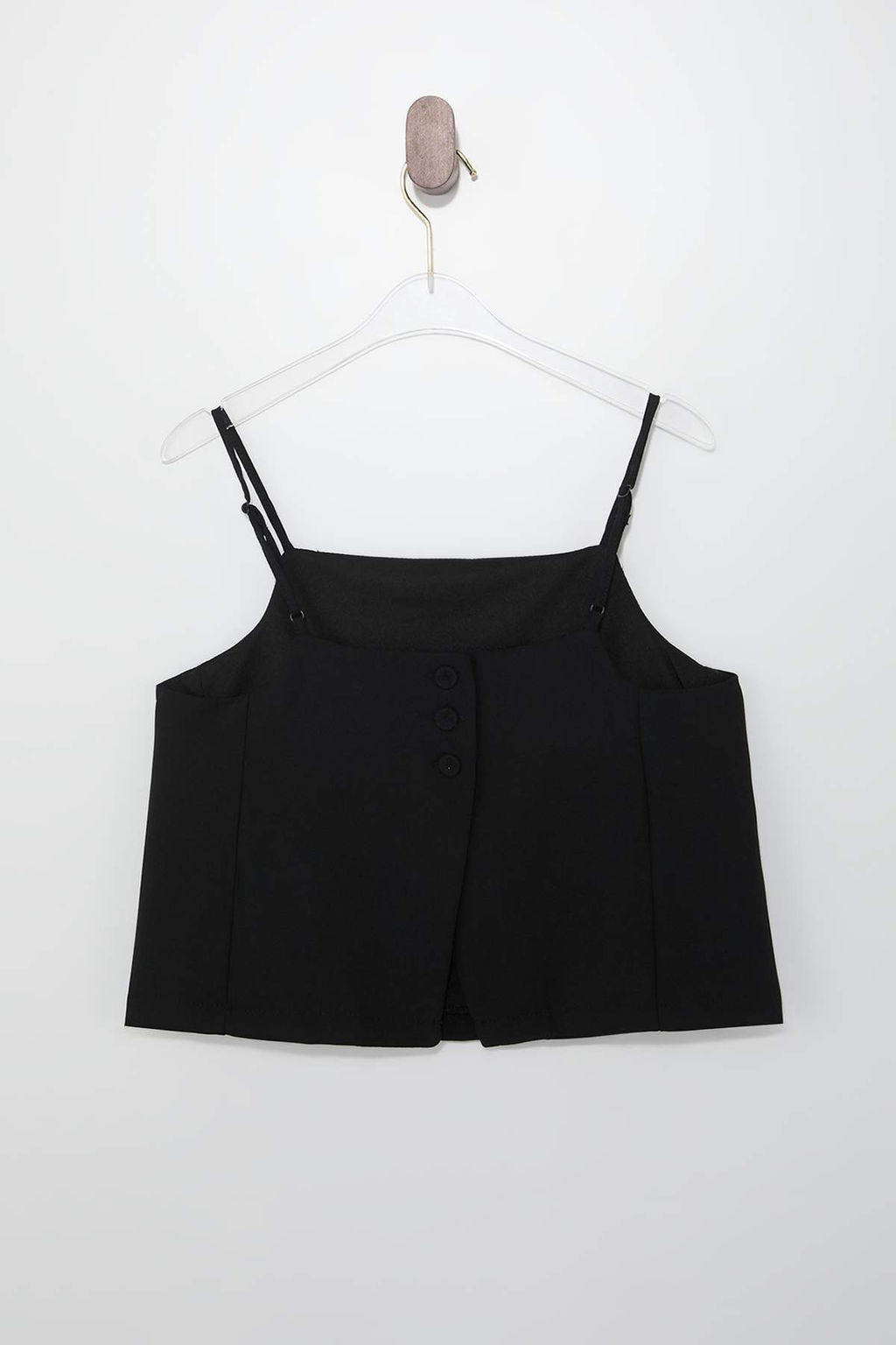 Beyaz Arkas? Dugme Detayl? Astarl? Dokuma Bluz TWOSS26BZ00324 Dokuma Bluz TWOSS26BZ00324 - Trendyolmilla фото 12