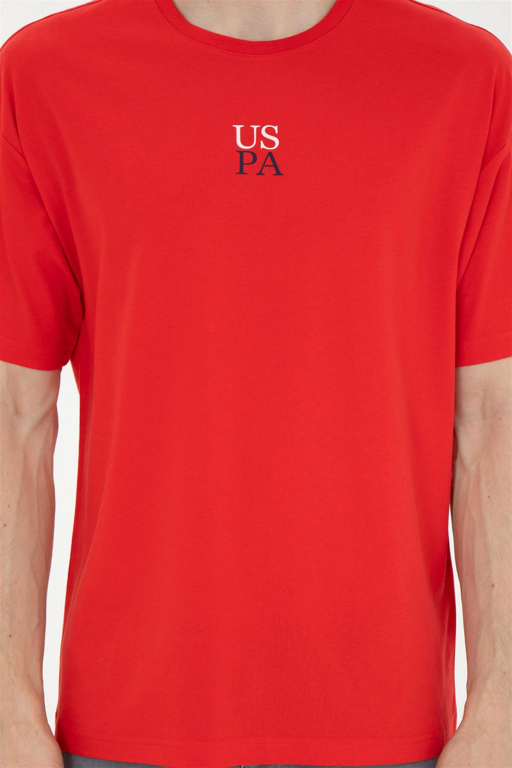 Мужская красная футболка - U.s. polo assn фото 6