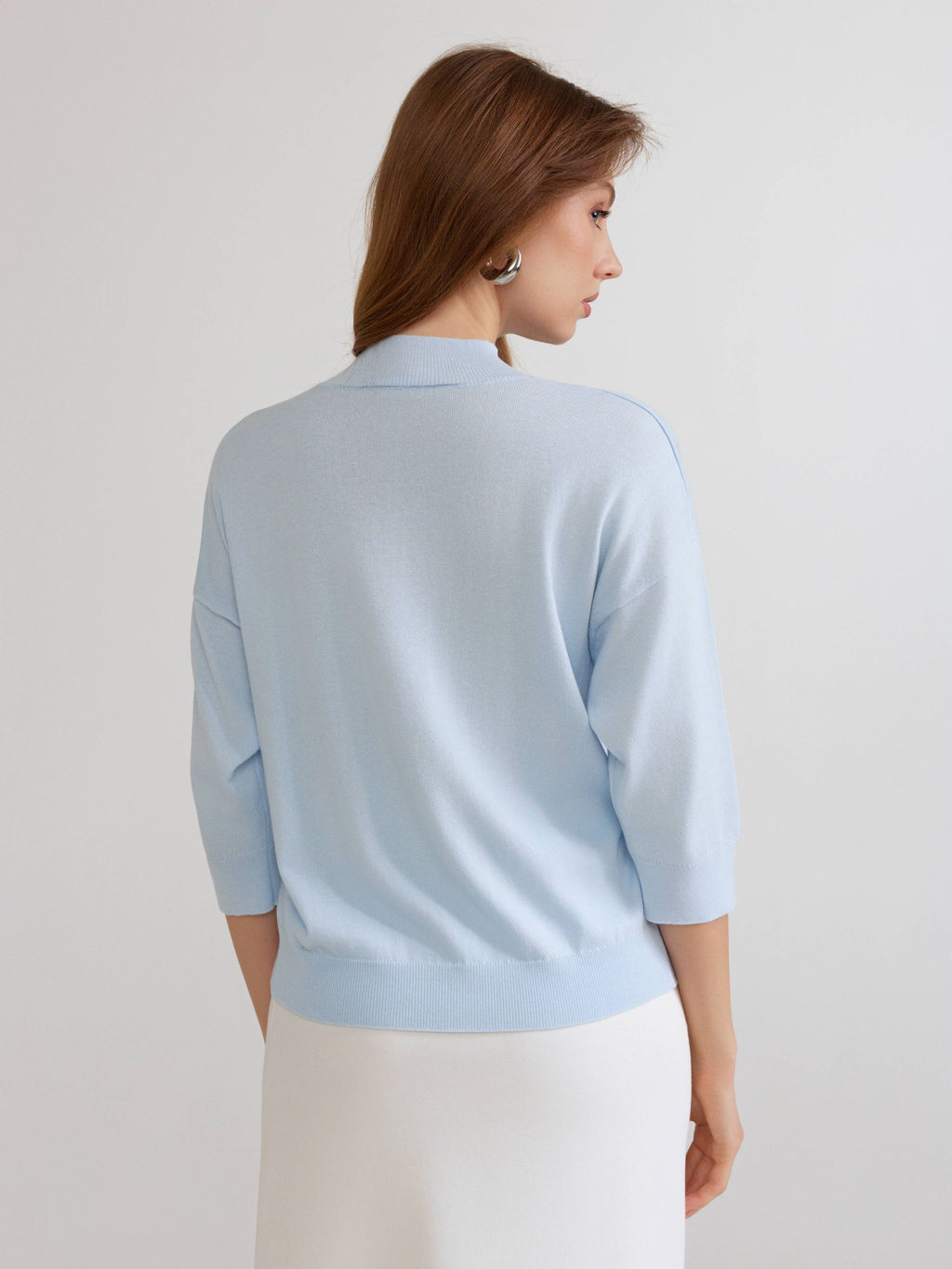 CONTE LDK2453 Джемпер женский light blue - Conte elegant фото 2
