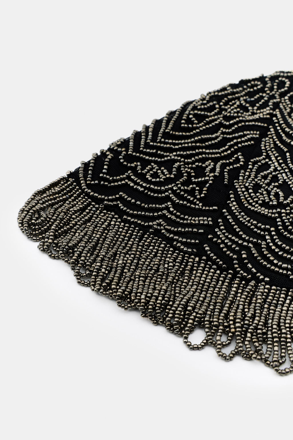 BEADED FRINGED CAP - Zara фото 2