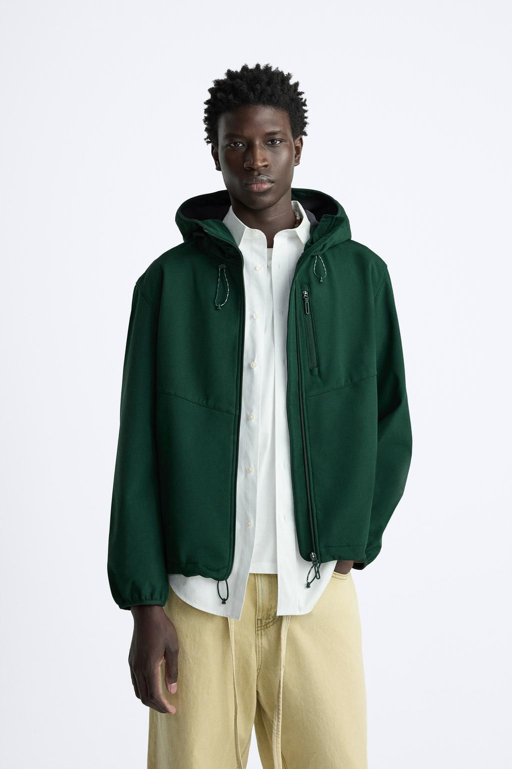 HOODED TECHNICAL JACKET - Zara фото 7