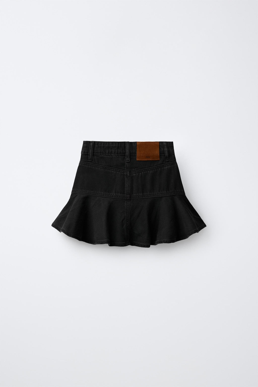 FALDA DENIM VOLANTES / Negro - Zara фото 2