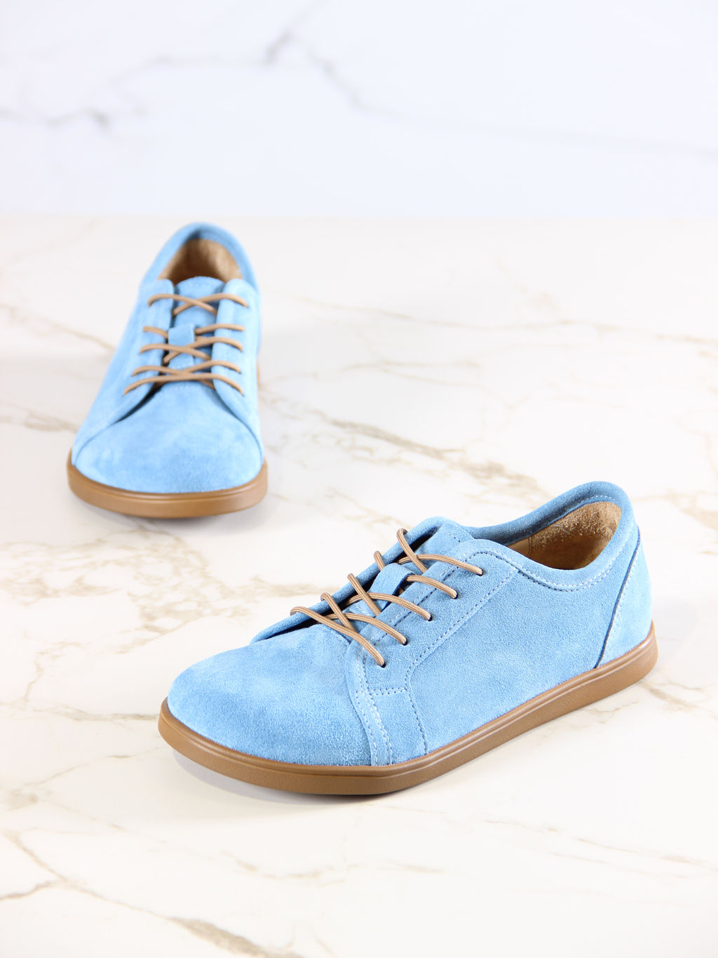 Кеды босоногие кожаные 182.астиbr.Черный стар/Кожа - Edart фото 42