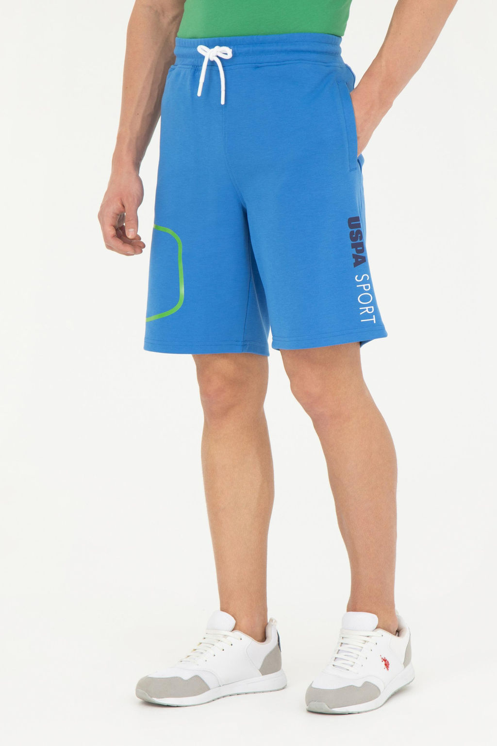 Мужские трикотажные шорты Saks - U.s. polo assn фото 8