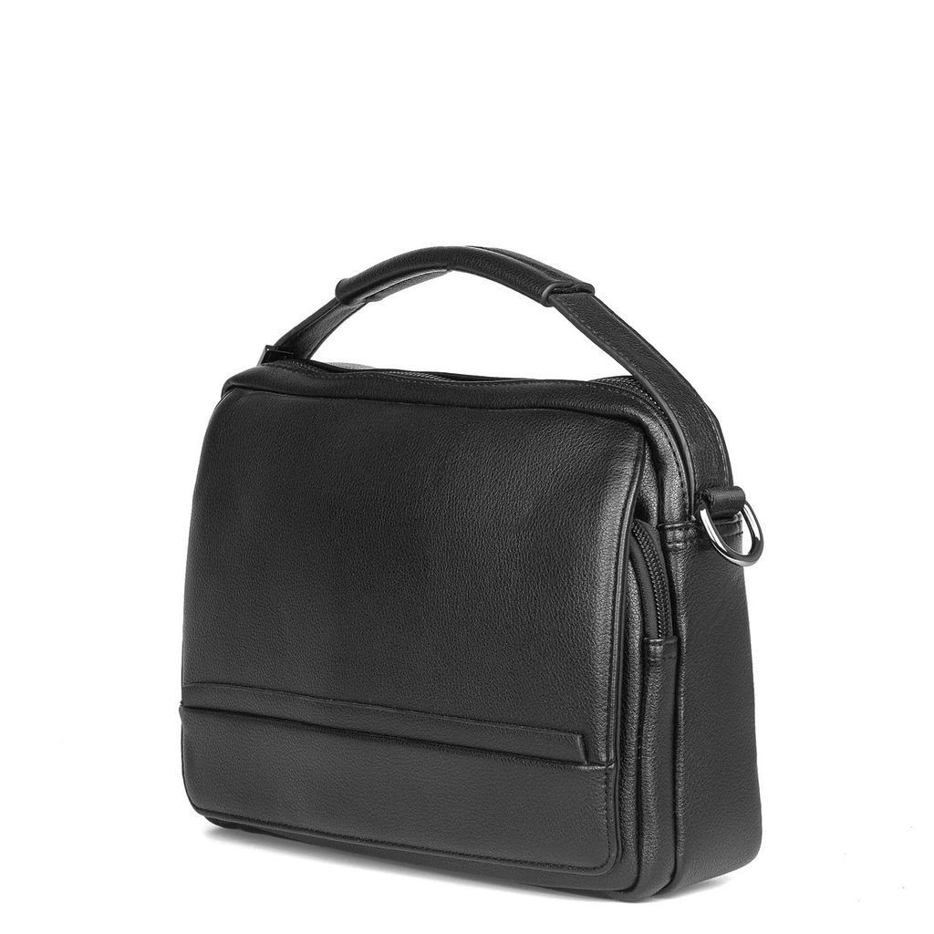 1412-4 black, мужская борсетка из экокожи Barcelo Biagi