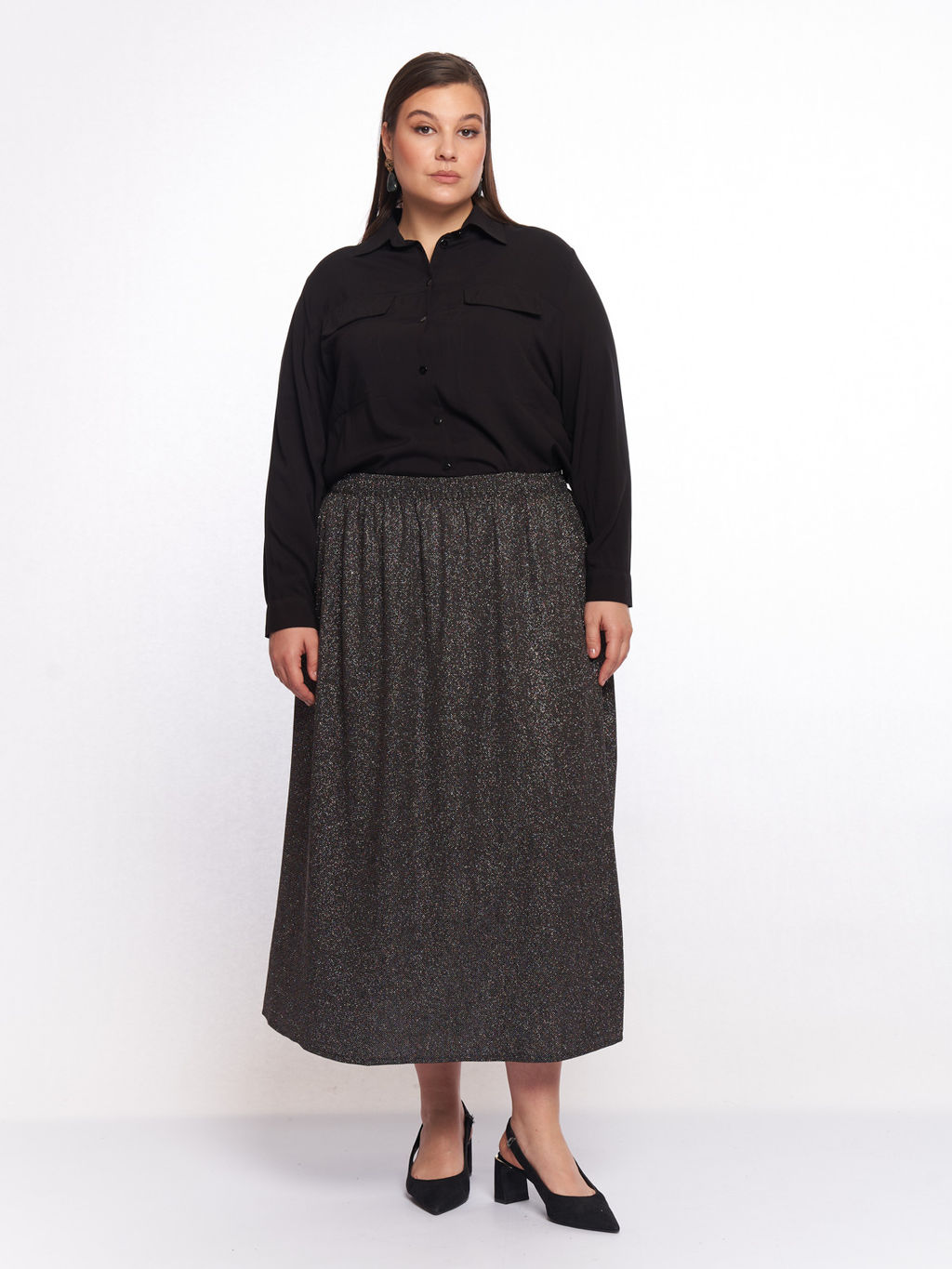 Блузка черная BL50504BLK01 - Артесса фото 8