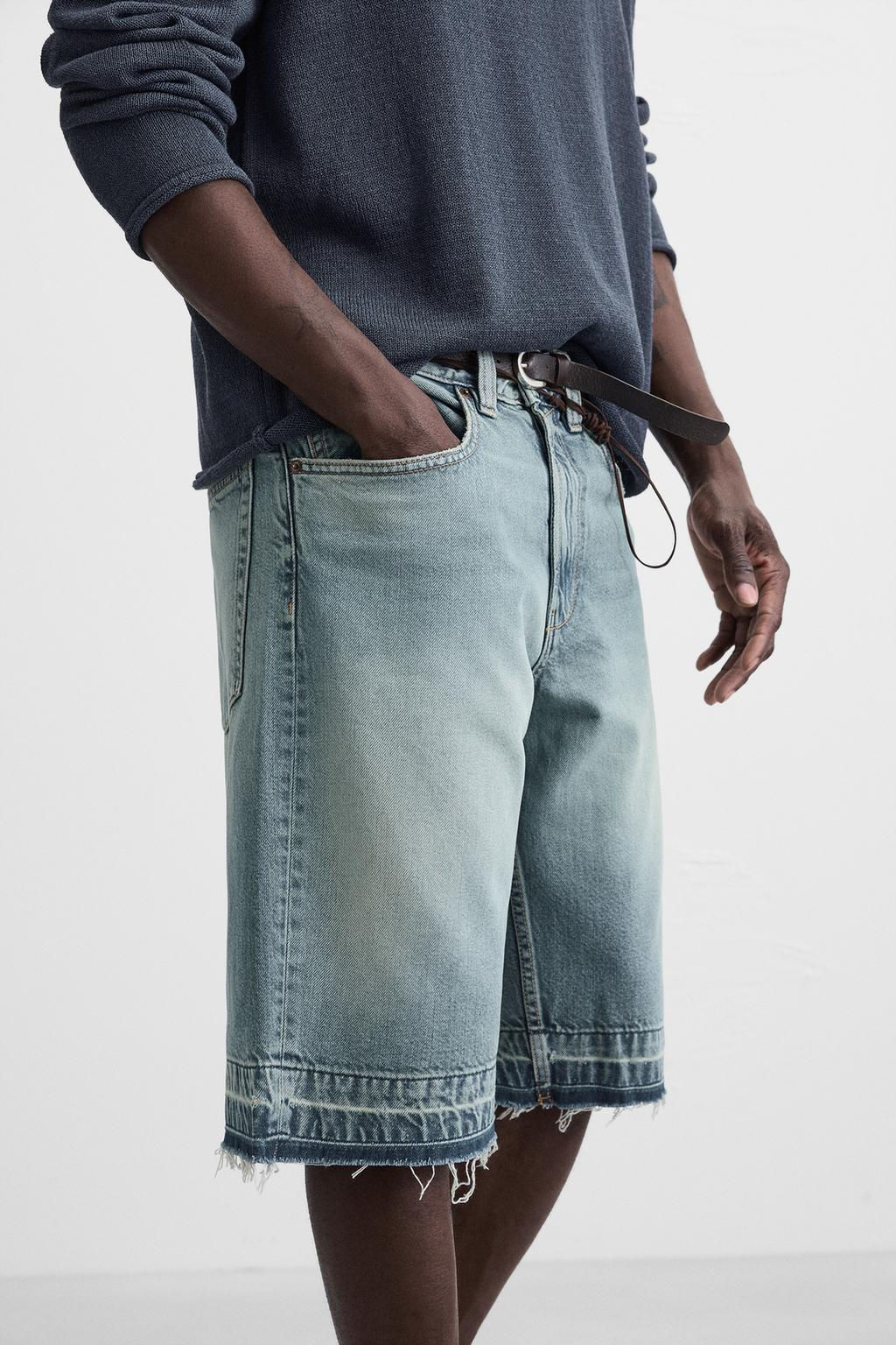 BAGGY-FIT BERMUDA JORTS - Zara фото 5