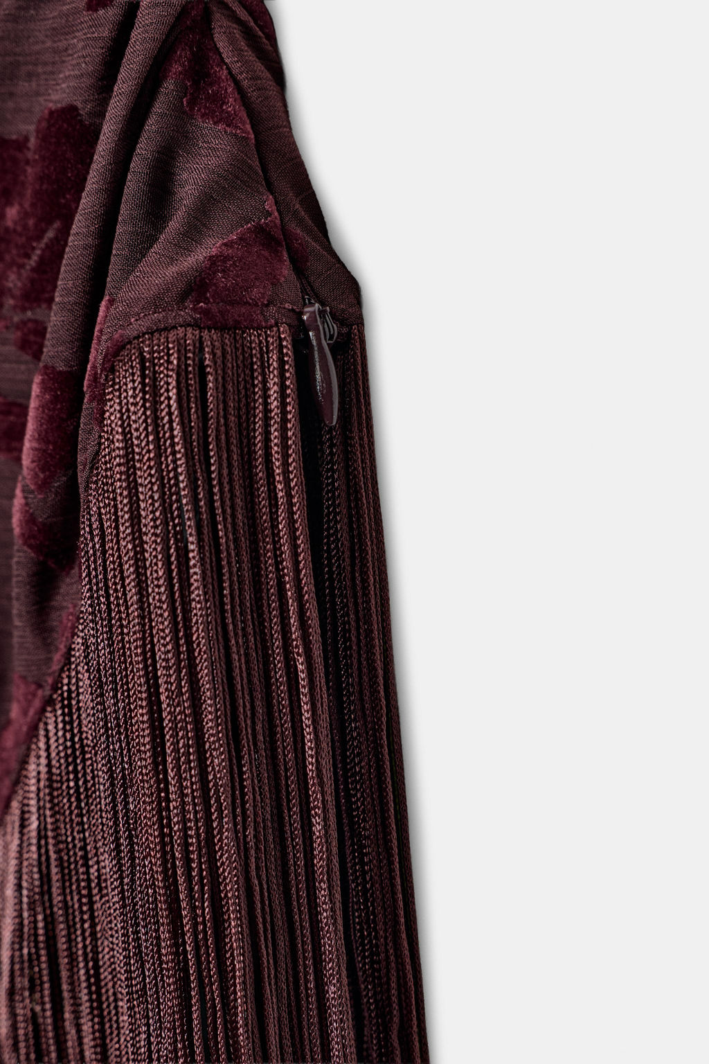 ASYMMETRIC FRINGED DEVOR_ TOP - Zara фото 6