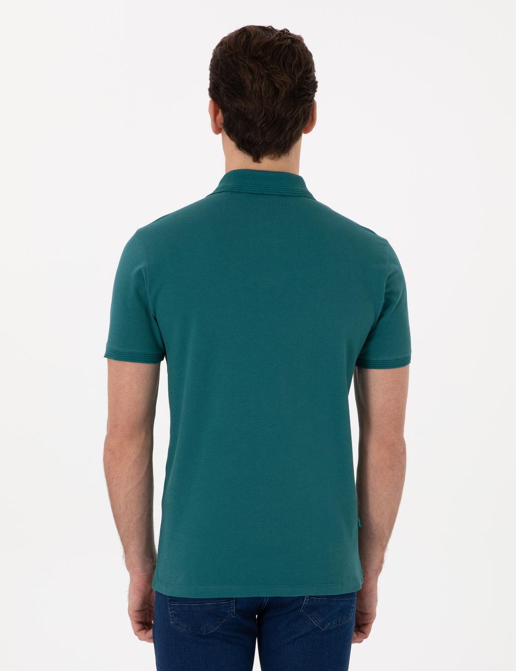 Z_mr_t Slim Fit K_vr_lmaz Polo Yaka Basic Ti__rt - Pierre cardin фото 12