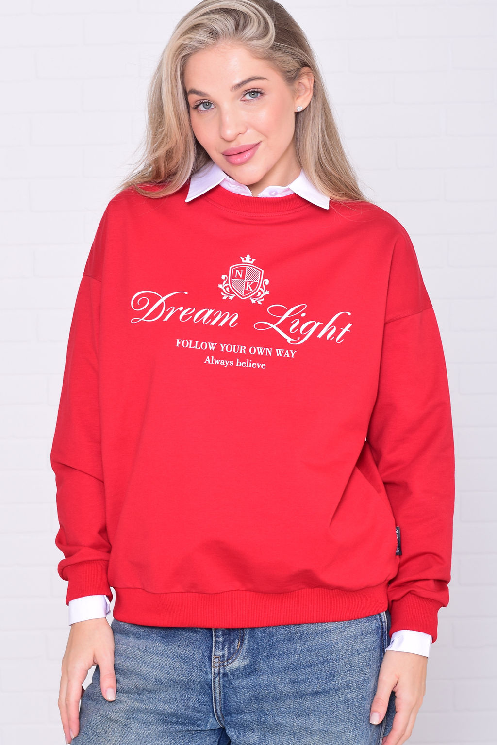 Свитшот женский 6-221 из футера двунитки - Новое кимоно фото 23