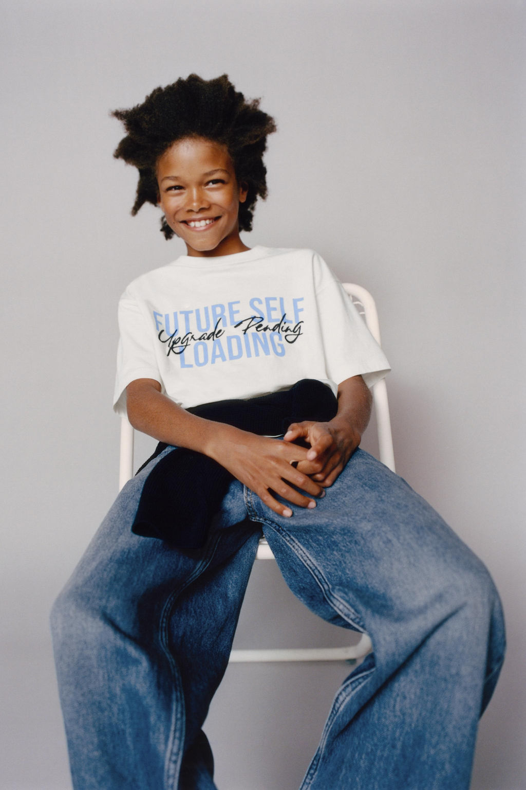VARSITY SLOGAN AND LABEL T-SHIRT - Zara фото 5