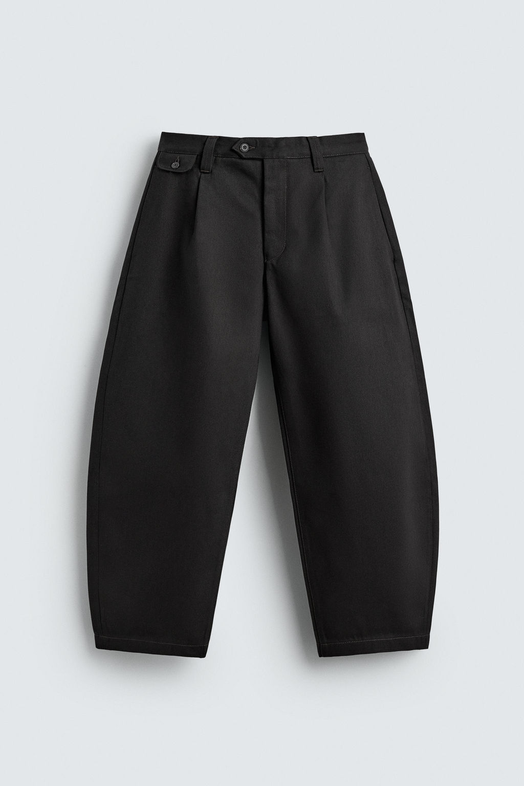 BALLOON FIT PLEATED JEANS - Zara фото 4