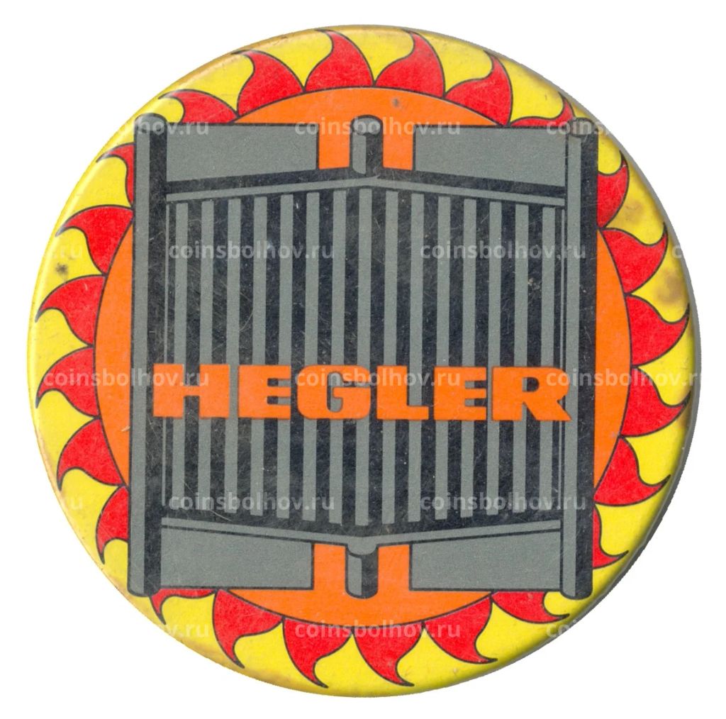 Значок рекламный HEGLER Германия
