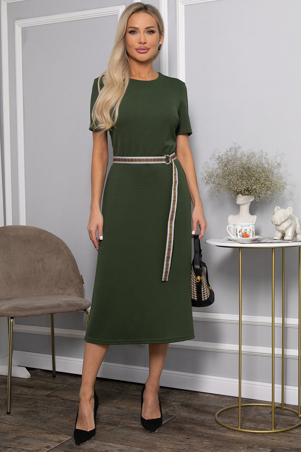 Платье трикотажное Парижанка - Lt collection фото 23