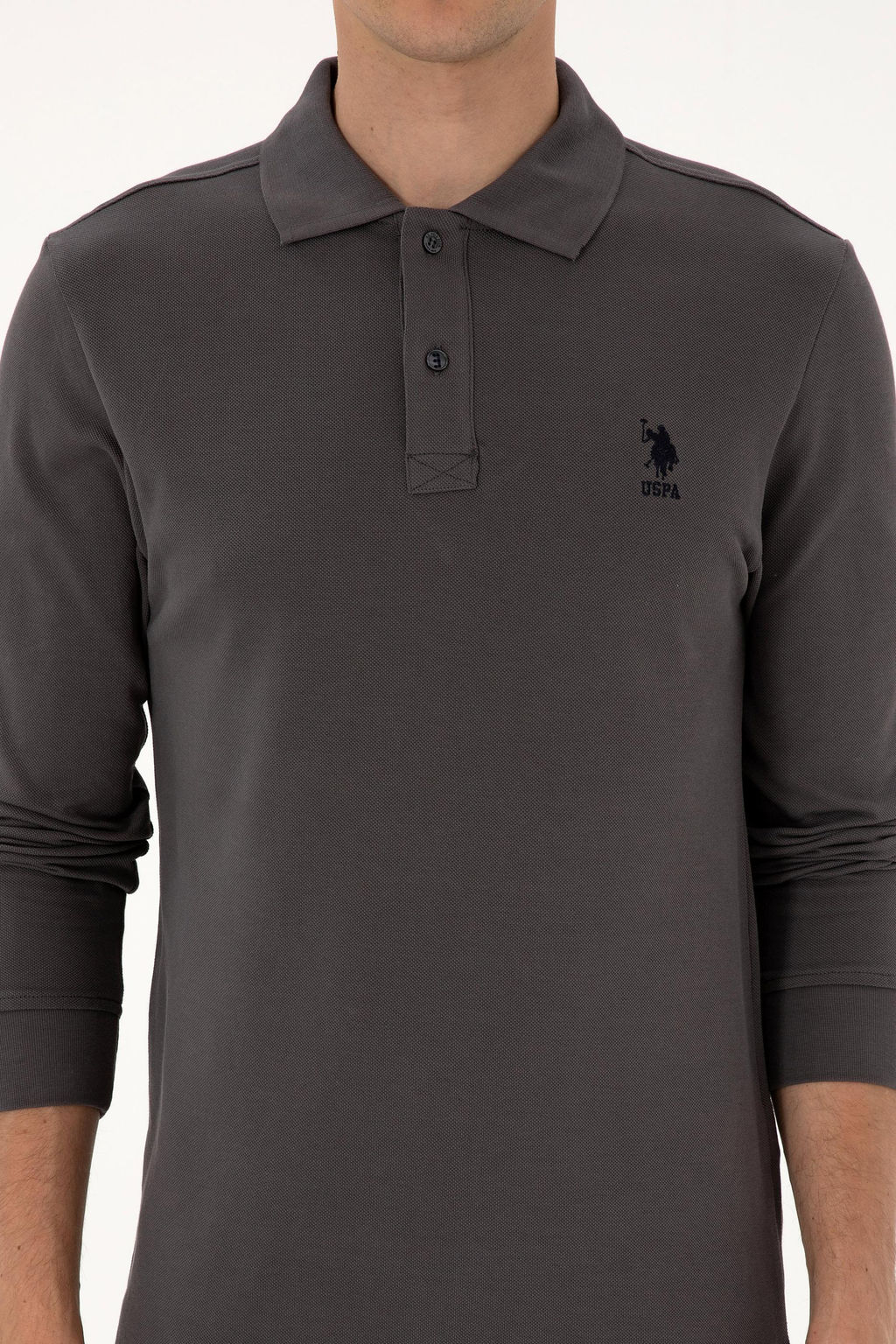 Erkek Gri Basic Sweatshirt Sepette S_rpriz _ndirim - U.s. polo assn фото 6
