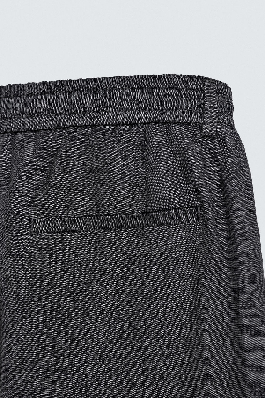 100% LINEN SUIT TROUSERS - Zara фото 8