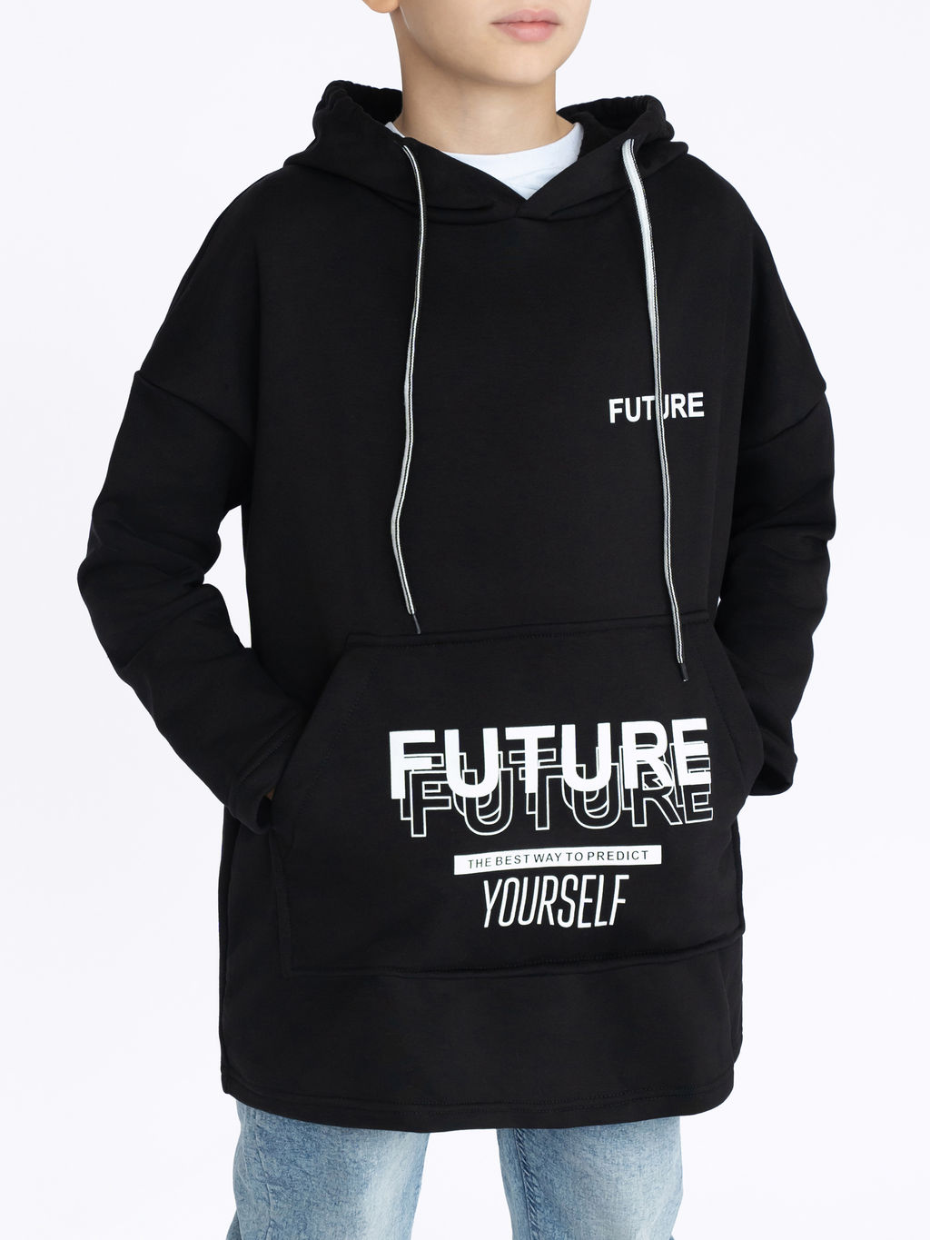 Толстовка детская черная Future