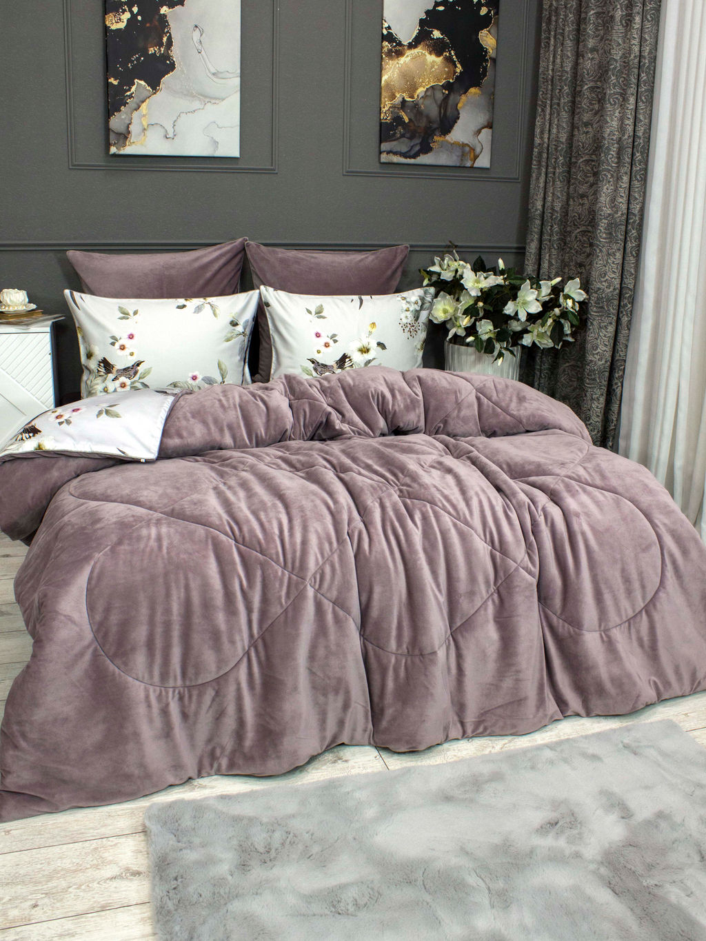 Севилья (жемчуг пыльная орхидея) ABC Egypt Cotton комплект