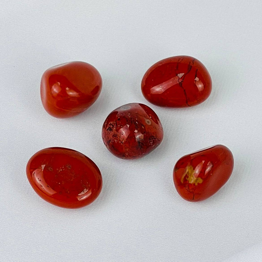 Галтовка из кирпичной Яшмы (10 шт) - Радуга самоцветов фото 2