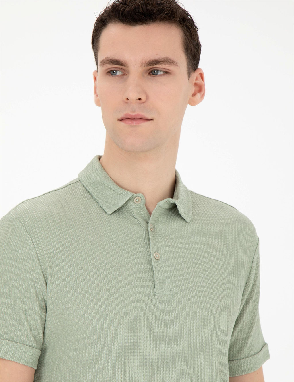 Ye_il Slim Fit Ti__rt - Pierre cardin фото 2