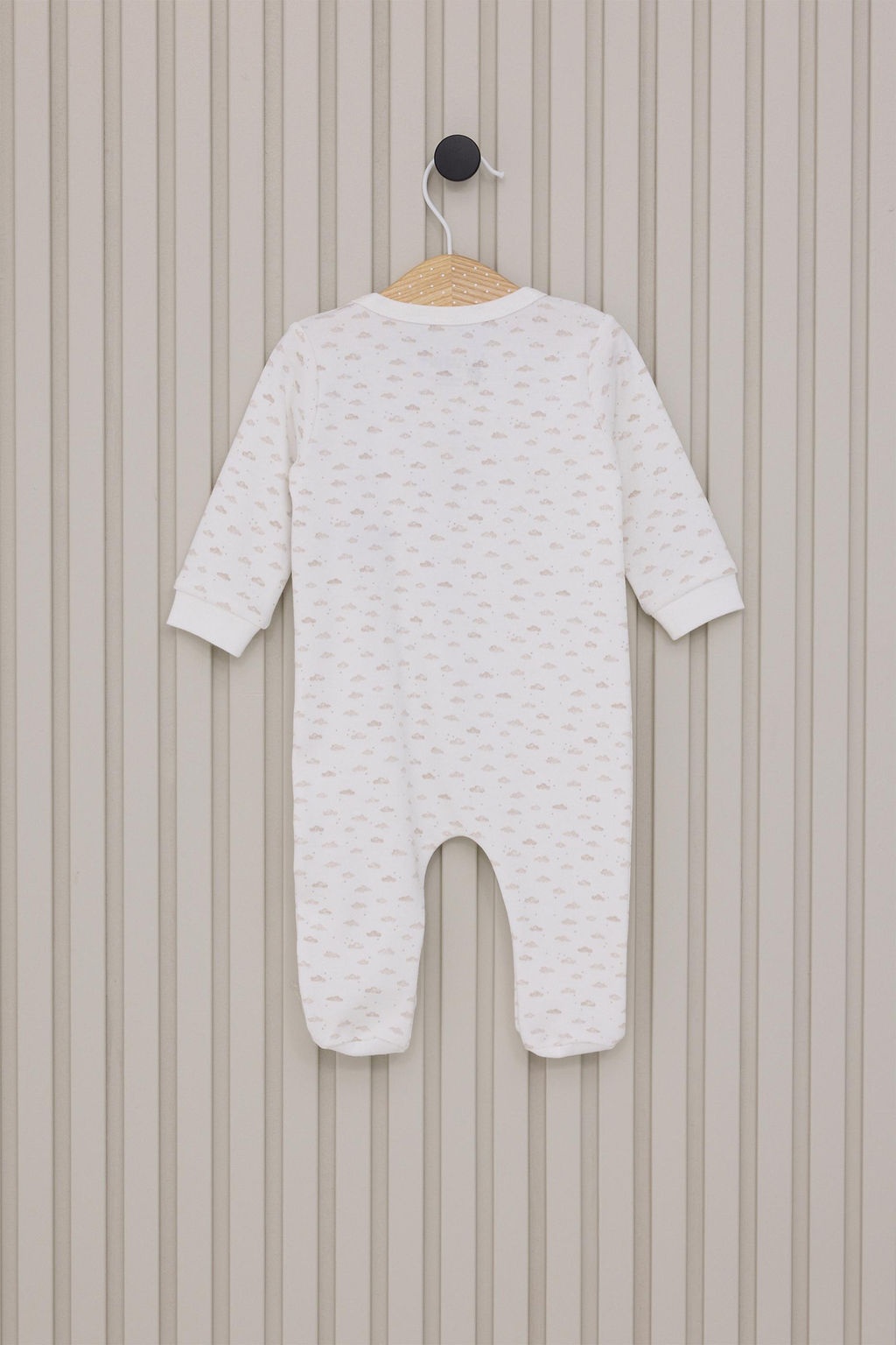 Erkek Bebek Krem Pijama Tak_m_ - U.s. polo assn фото 3