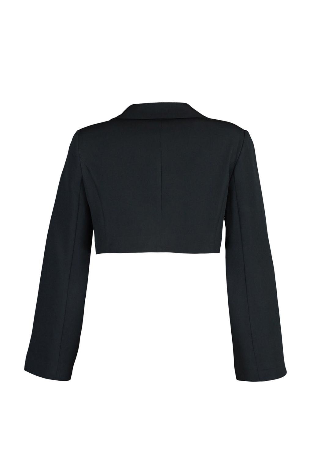 TRENDYOLMILLA Limited Edition Ac?k Haki Crop Astarl? Kruvaze Dokuma Blazer Ceket TWOAW23BC00076  фото 5
