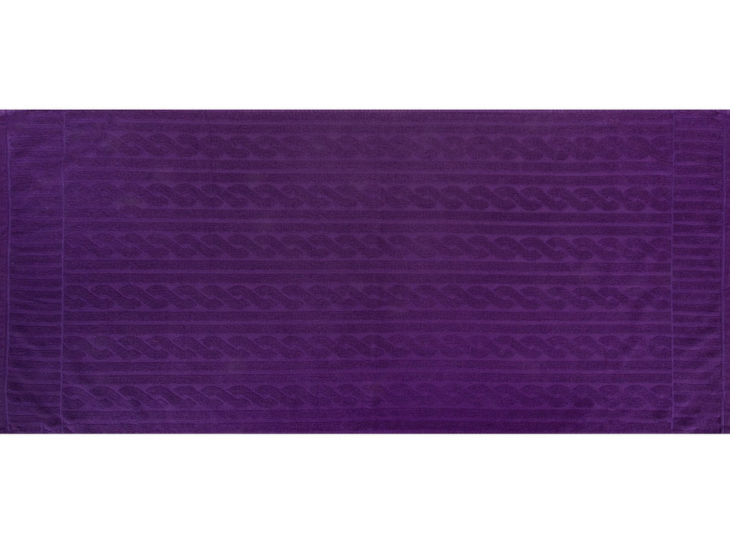 Полотенце махровое 5с402.513ж1 Косы (1-черника) 60х140 см