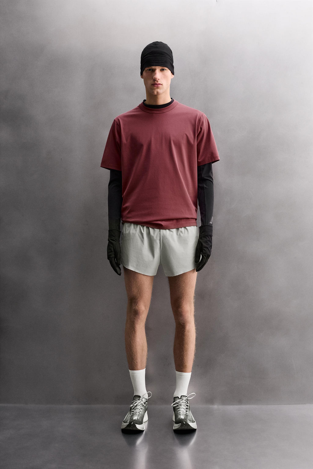COTTON BLEND TECHNICAL T-SHIRT - Zara фото 8