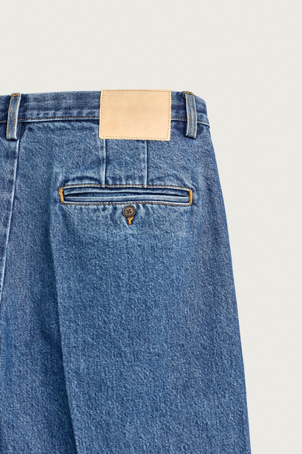 PANTAL?N CHINO DENIM REGULAR FIT / Azul medio - Zara фото 4