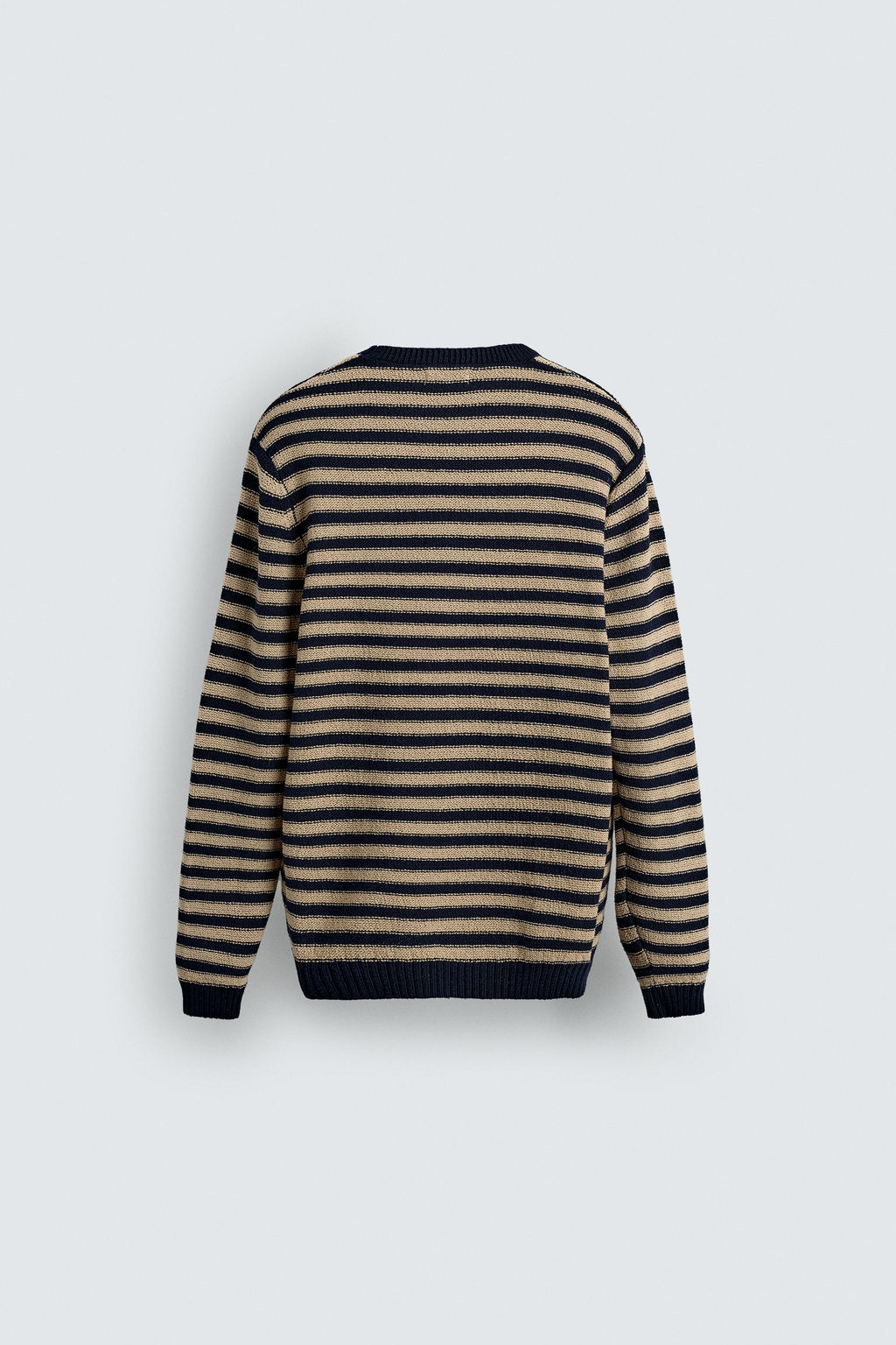 STRIPED JACQUARD SWEATER - Zara фото 8