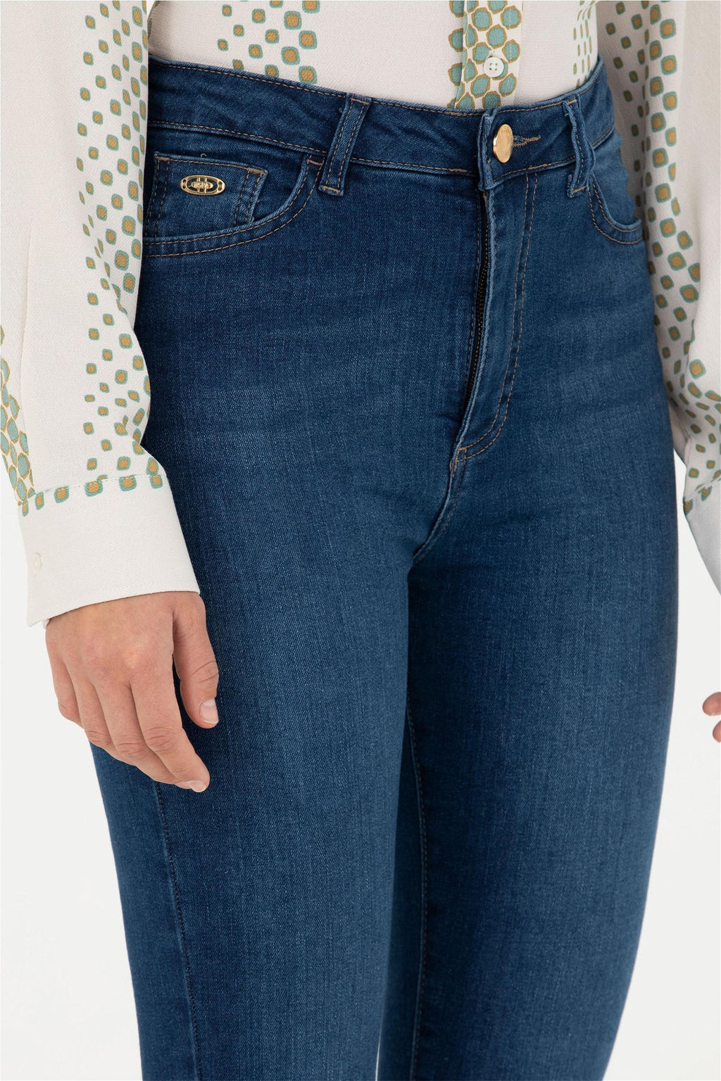 Женские темно-синие джинсовые брюки - U.s. polo assn фото 13