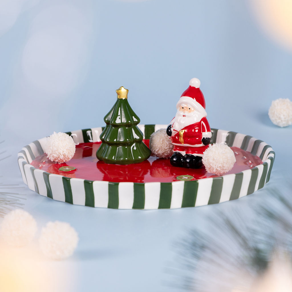 БЛЮДО СЕРВИРОВОЧНОЕ КОЛЛЕКЦИЯ CHRISTMAS GIFT 25*25*8,5 СМ - Lefard фото 5