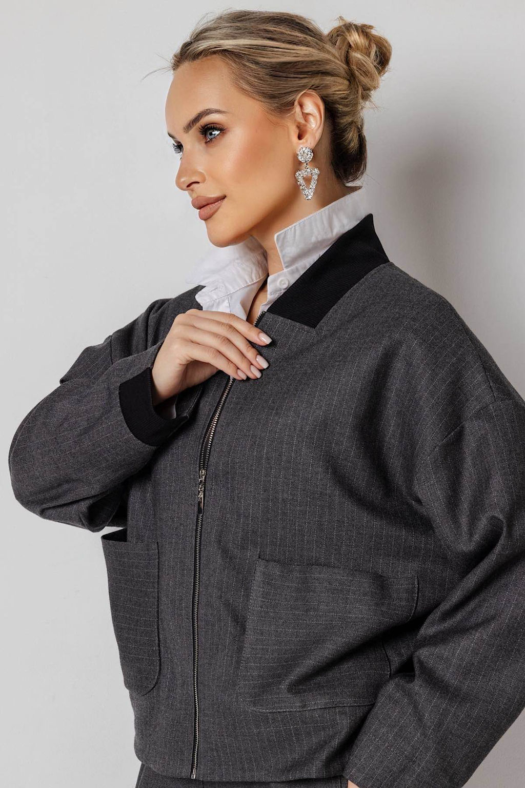 Жакет женский 4473/01/Серый