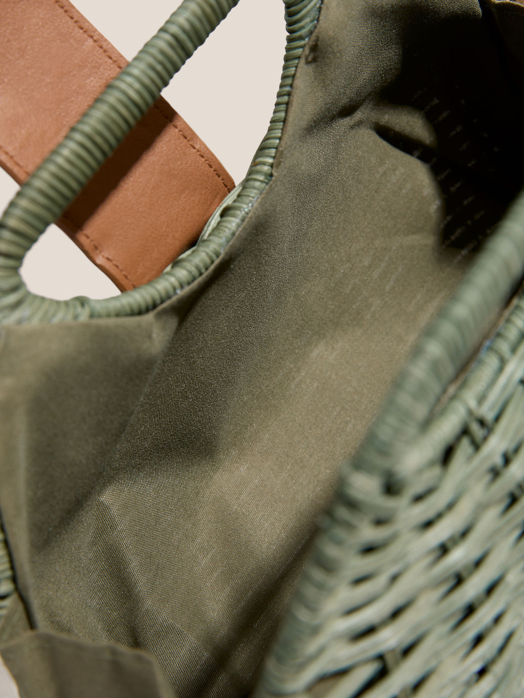 Сумка летняя с ручками TENDANCE Артикул 4670354, серо-зеленый  фото 4