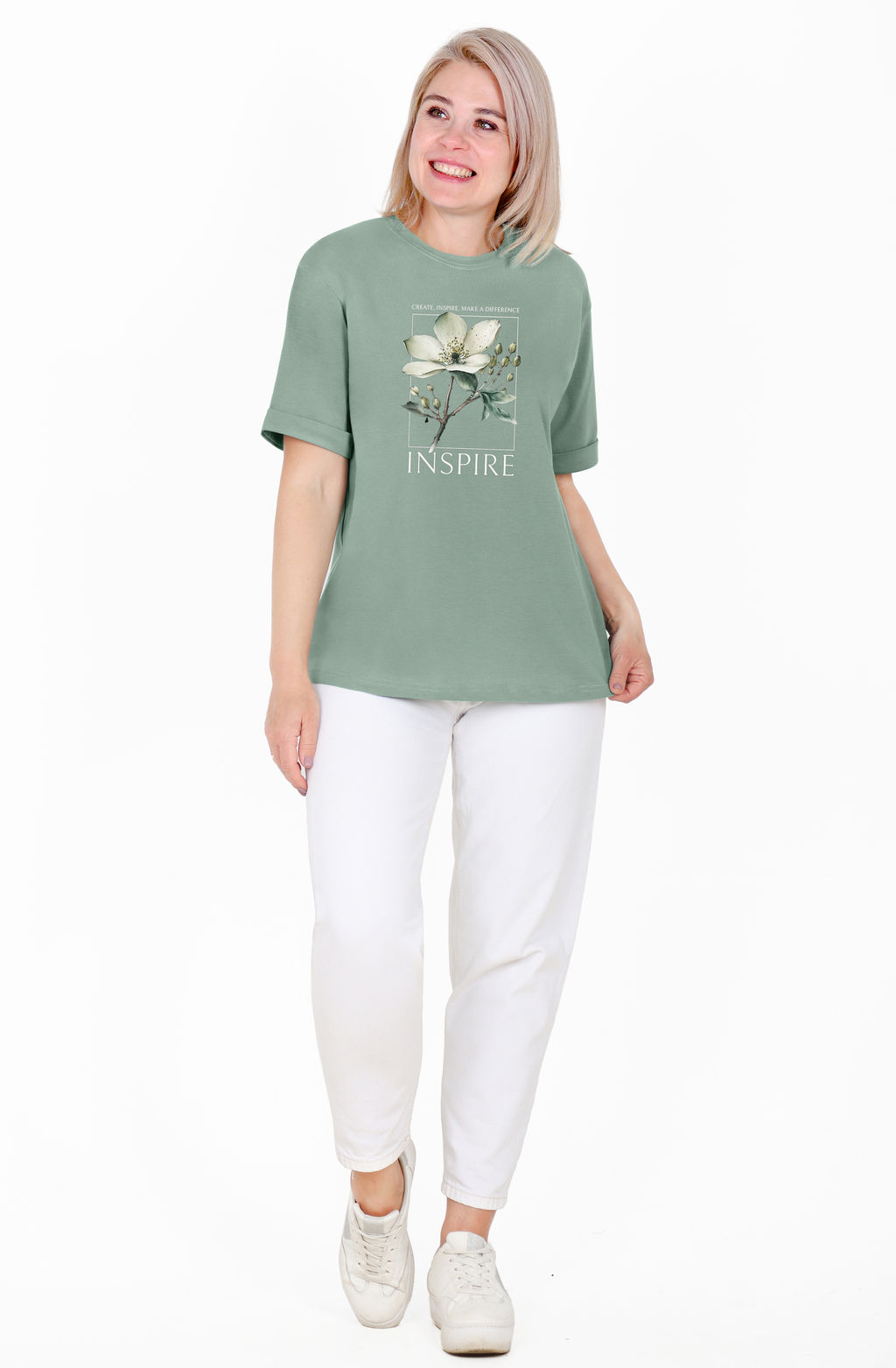 Футболка Алиса Ф-93А (44-62) кулирка - Лотос фото 98