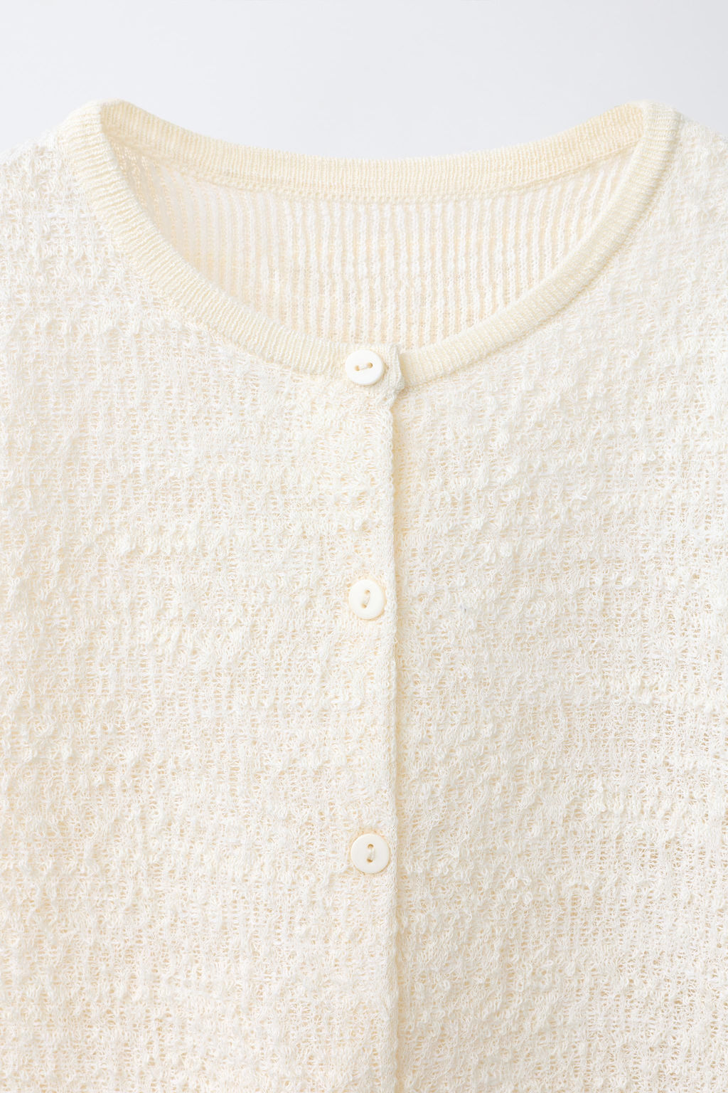 CHAQUETA ESTRUCTURA / Crudo claro - Zara фото 3
