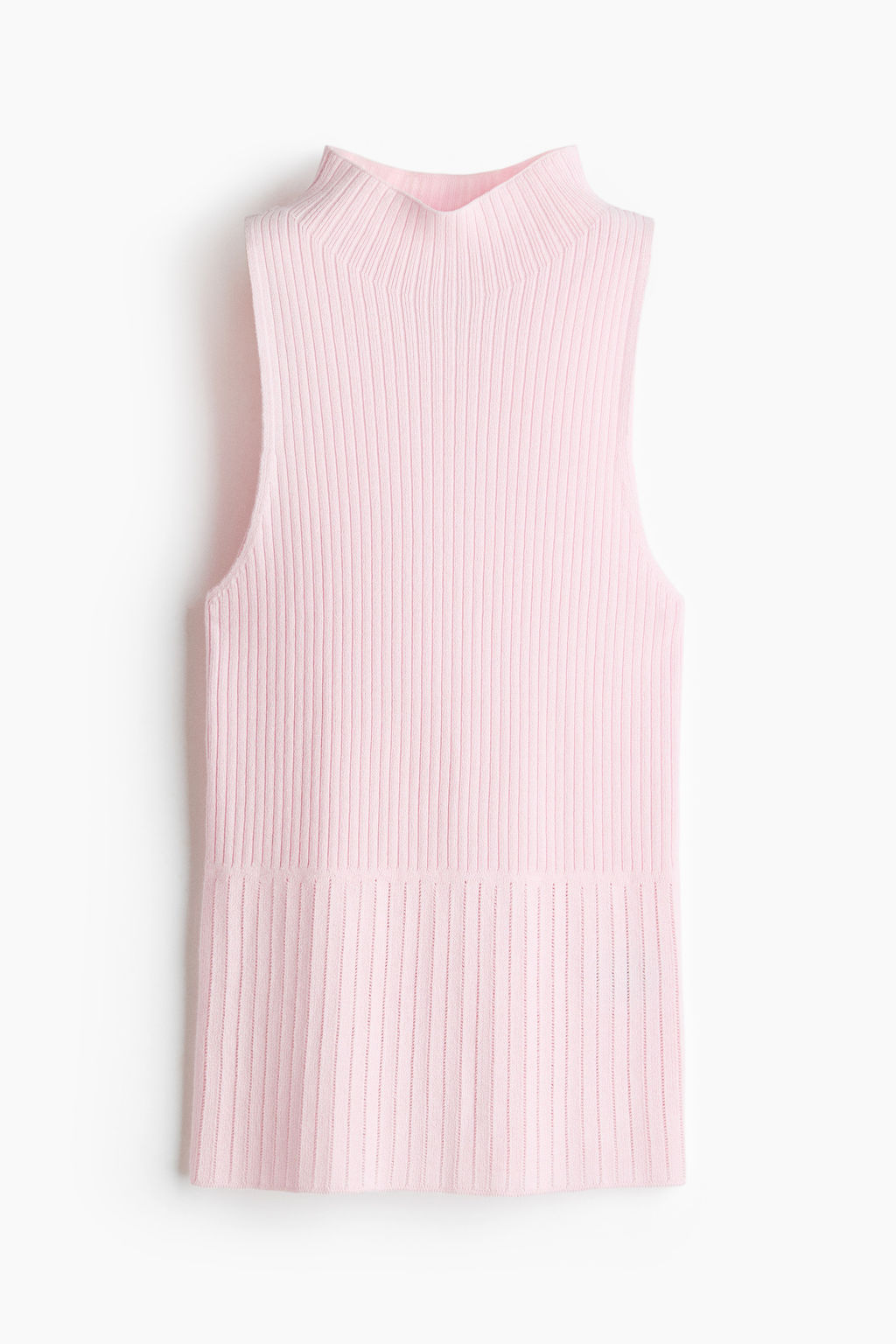 Top en punto de canal? con cuello perkins - H&m фото 8