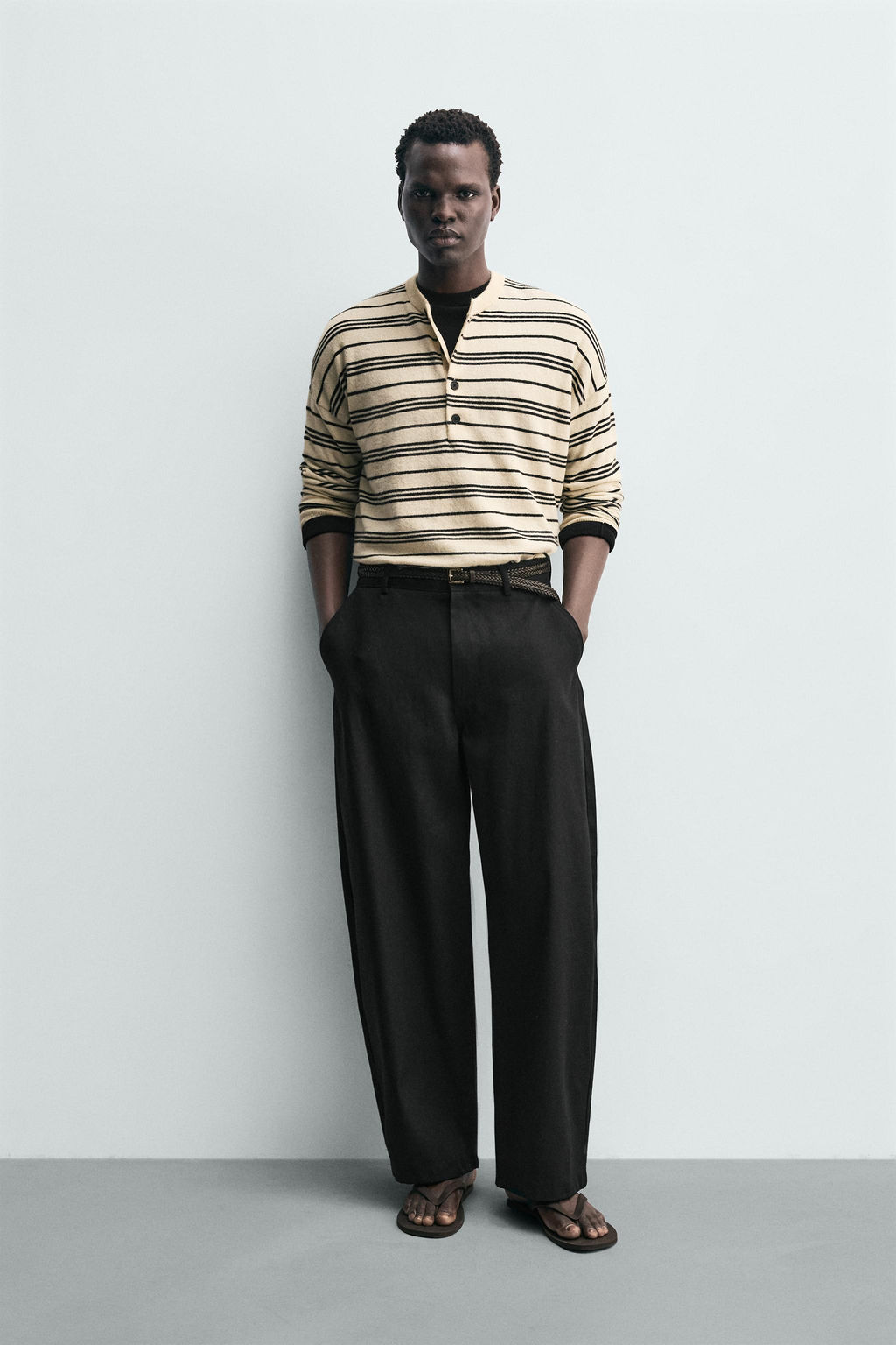 JERSEY RAYAS CUELLO PANADERO / Crudo