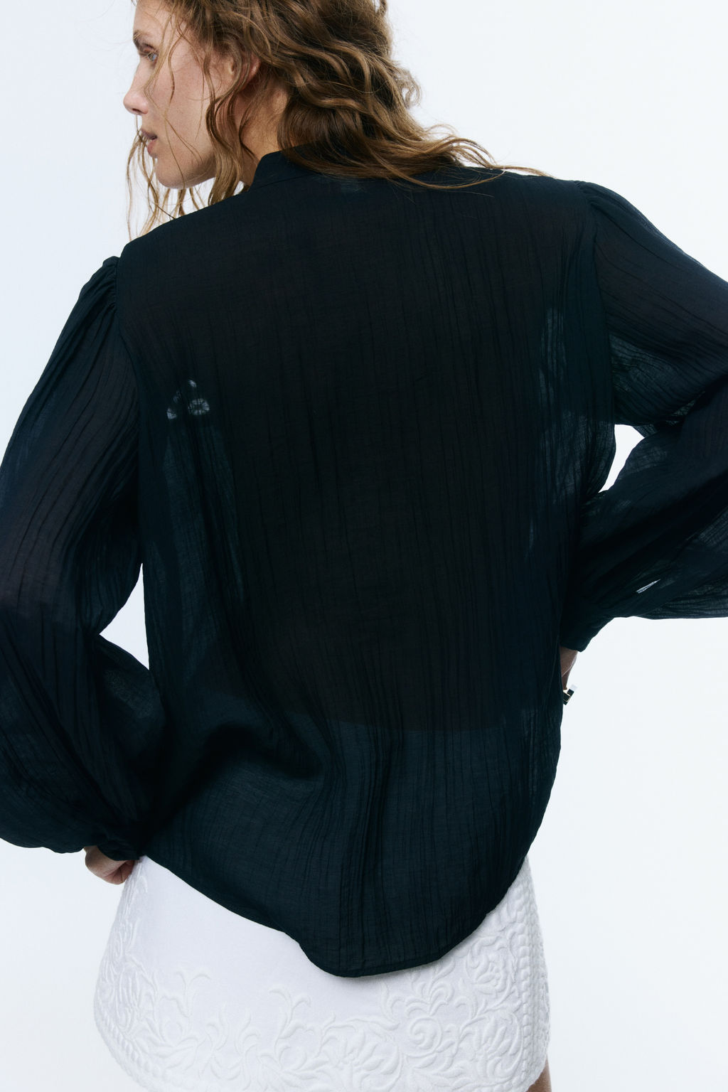 Blusa con canes? de encaje - H&m фото 4