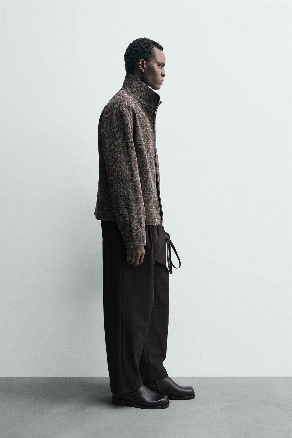 RELAXED FIT TEXTURED OVERSHIRT - Zara фото 4