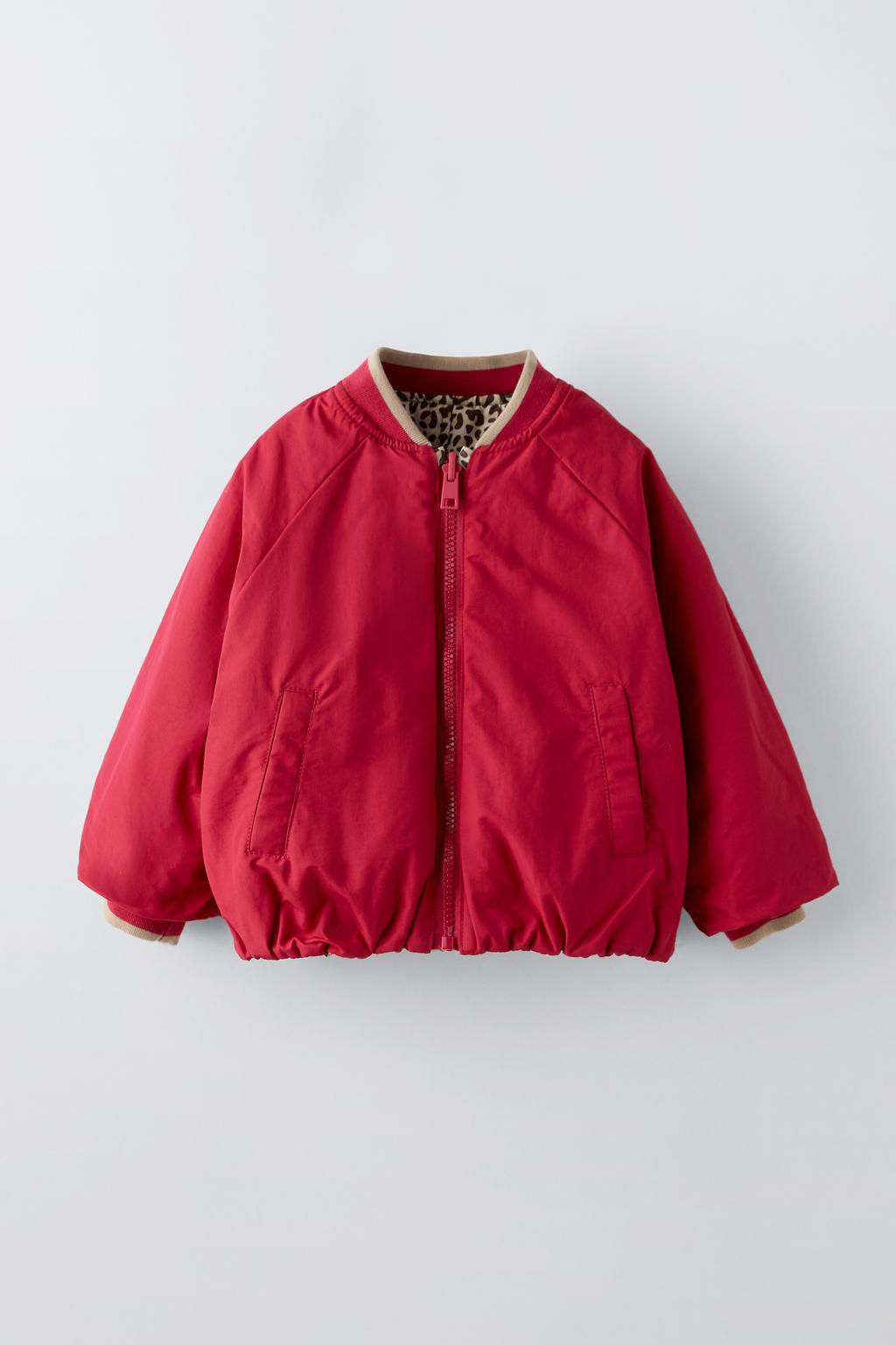 REVERSIBLE ANIMAL PRINT BOMBER JACKET - Zara фото 2