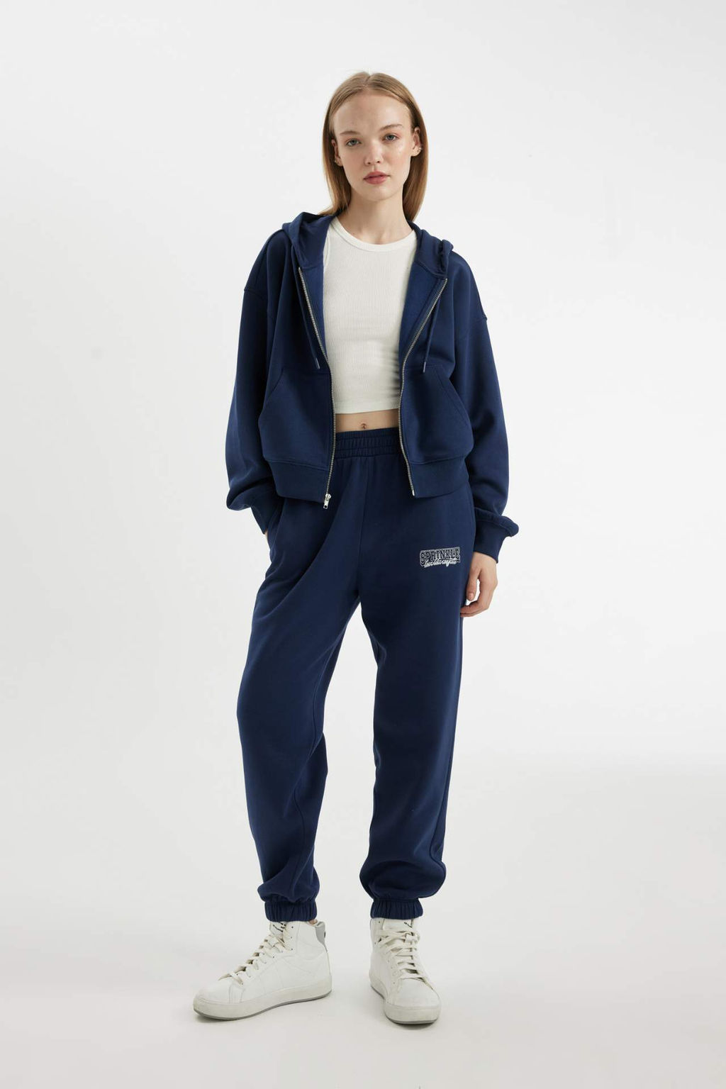 Coool Jogger Esofman Alt? Beli Pacas? Lastikli Basic Duz Cepli - Defacto фото 2