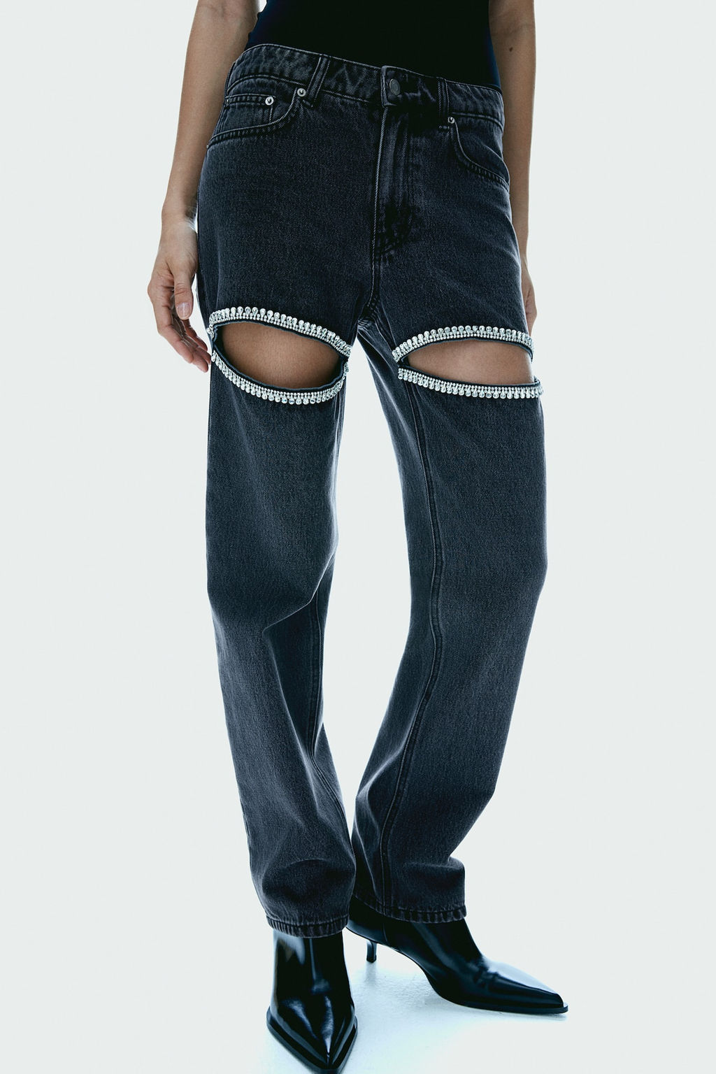 Wide Regular Jeans - H&m фото 2