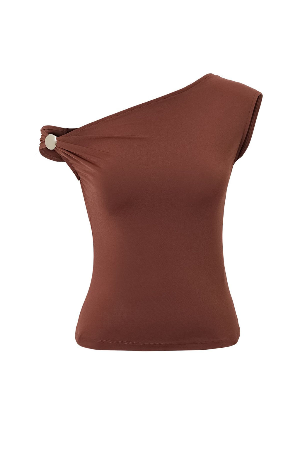 Kahverengi Metal Aksesuarl? Orme Bluz TPRSS24BZ00007