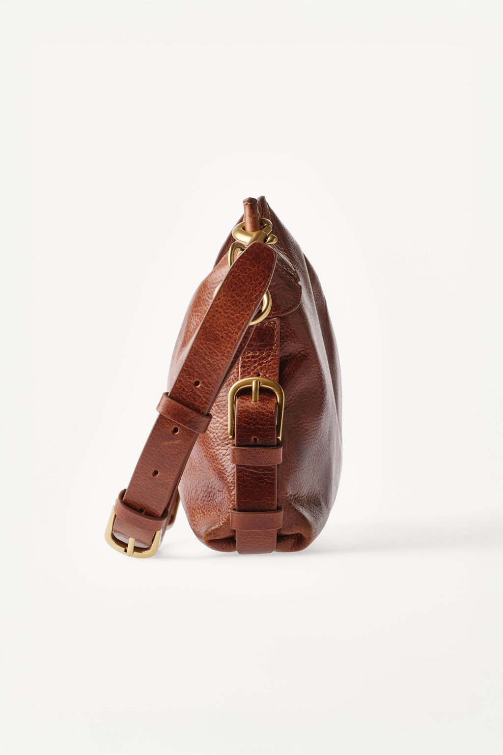 BOLSO PIEL DE HOMBRO WILLY CHAVARRIA X ZARA / Tostado oscuro фото 3