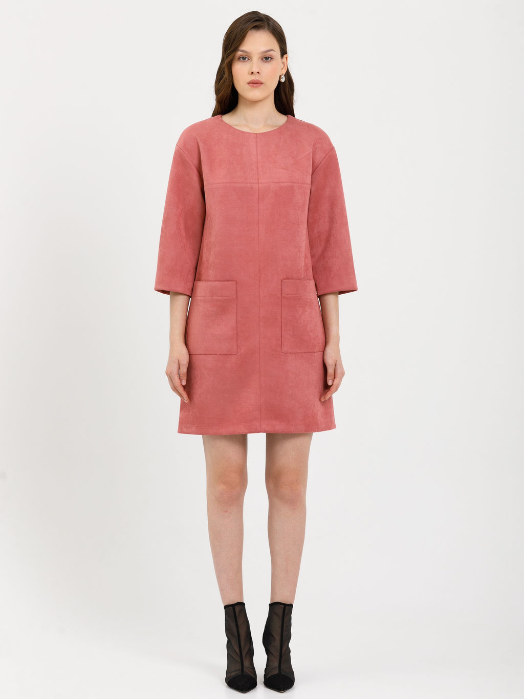 Платье из искусственной замши - Marchello marchellini фото 4