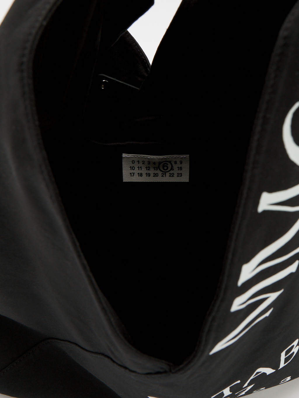 Женский шоппер MM6 MAISON MARGIELA CLASSIC JAPANESE HANDBAG Артикул 4661875, черный  фото 5