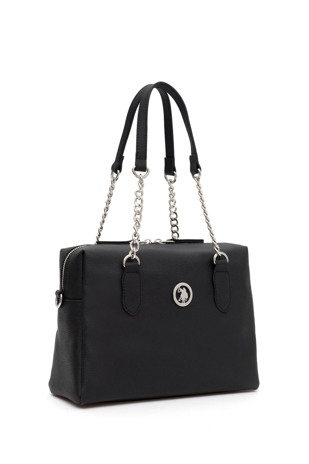 Женская черная сумка через плечо Неожиданная скидка в корзине