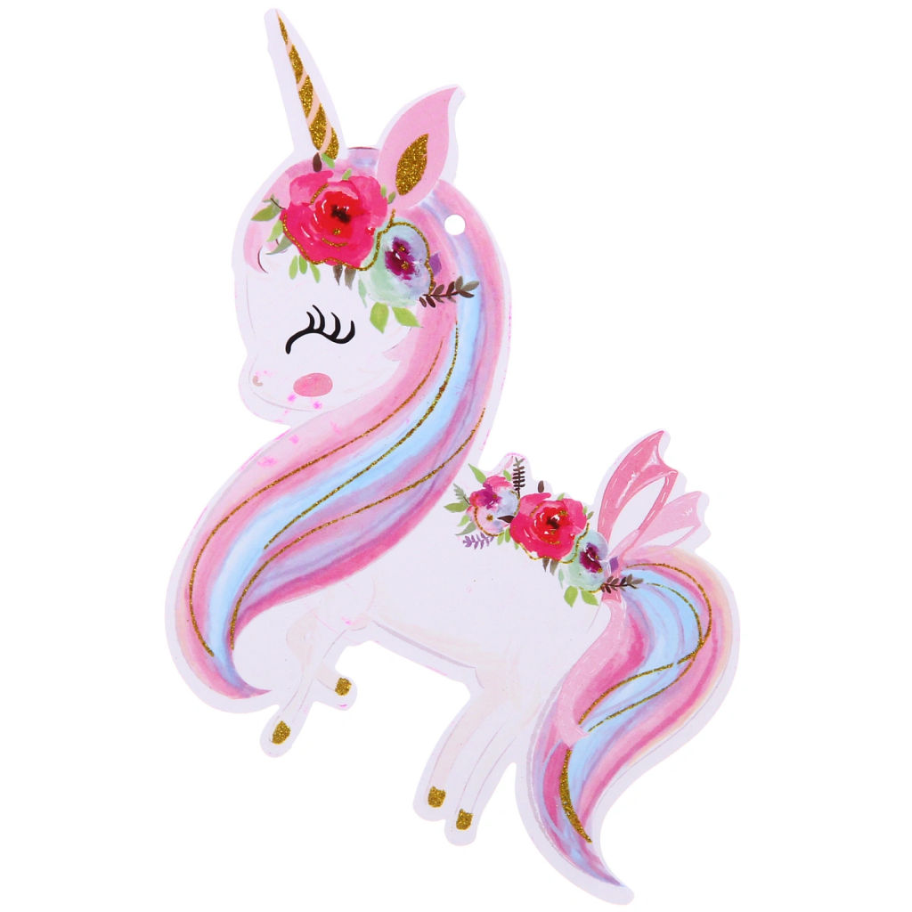 Подвесное украшение "Милый единорожка" 9 шт